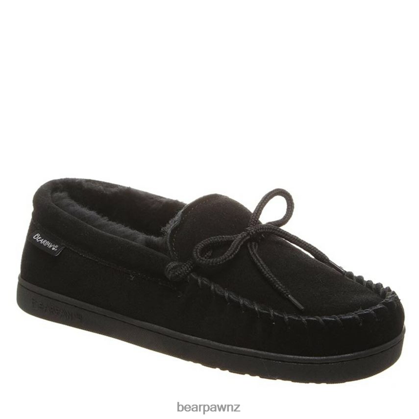 slippers_bearpaw_moc_ii_wide_black_men_04lp2l527.jpg Slippers BEARPAW Moc II Wide Black Men 04LP2L527 - Image 1