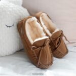 Slippers BEARPAW Moc II Youth Hickory Kids 04LP2L611 - Image 5