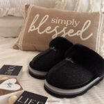 Slippers BEARPAW Retro Loki Black Caviar Women 04LP2L320 - Image 8
